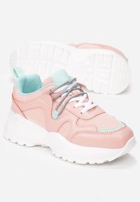 Born2be - Różowe Sneakersy Acalenia. Kolor: różowy #3