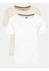 Tommy Jeans Komplet 2 t-shirtów DW0DW11459 Kolorowy Regular Fit. Materiał: bawełna. Wzór: kolorowy #5