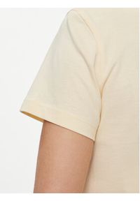 Calvin Klein Jeans T-Shirt Bold Monologo Baby Tee J20J222639 Écru Regular Fit. Materiał: bawełna #5