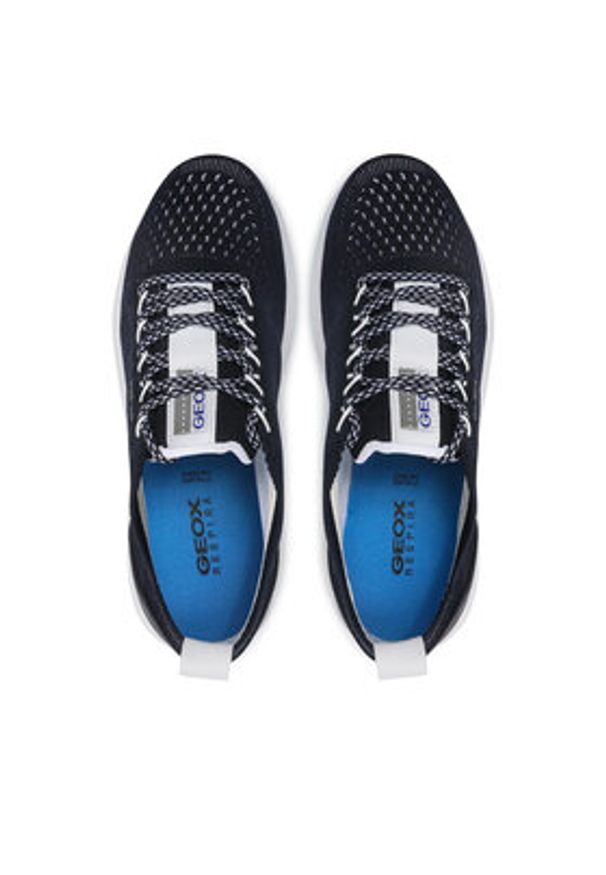 Geox Sneakersy D Spherica A D15NUA 0006K C4002 Granatowy. Kolor: niebieski. Materiał: materiał