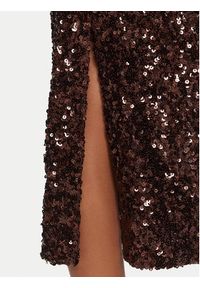 Marella Spódnica ołówkowa Rennes 2523776011 Brązowy Slim Fit. Kolor: brązowy. Materiał: syntetyk #5