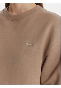 Guess Bluza V6RQ13 K9V31 Beżowy Regular Fit. Kolor: beżowy. Materiał: bawełna #4