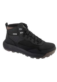 skechers - Buty do chodzenia zimowe męskie, Cambert - Harlan. Kolor: czarny. Sezon: zima. Sport: turystyka piesza #1