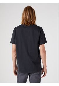 Wrangler T-Shirt Branded W773EEXV6 112331867 Czarny Regular Fit. Kolor: czarny. Materiał: bawełna #3