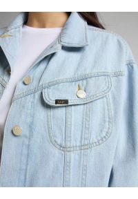 Lee - LEE RELAXED RIDER JKT DAMSKA KURTKA JEANSOWA JEANS BLEACHED ORE L55VGGQB 112145273. Materiał: jeans #4