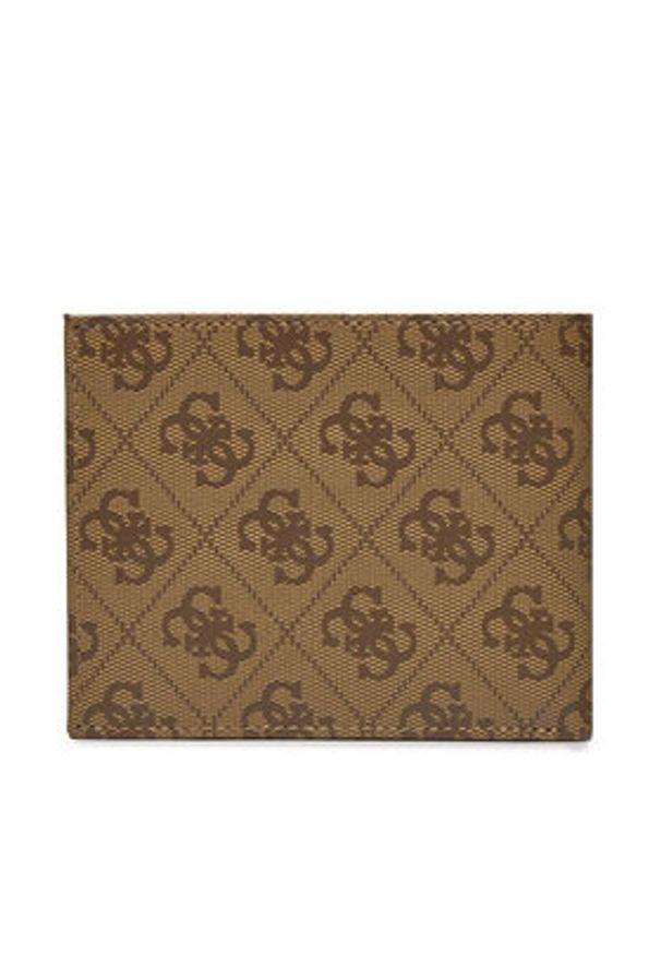 Guess Portfel Vezzola Leather Slg SMVELE LEA20 Brązowy. Kolor: brązowy. Materiał: skóra