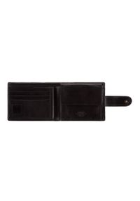 Wittchen - Męski portfel ze skory zapinany czarny. Kolor: czarny. Materiał: skóra #5
