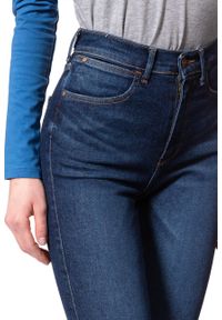 Wrangler - WRANGLER SUPER HIGH SKINNY BLUE SHADOW W27WFS15J. Stan: podwyższony #4