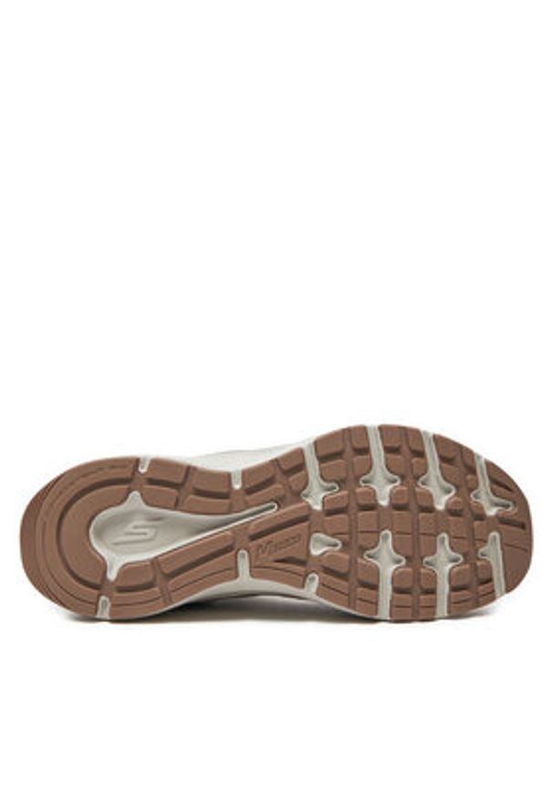 skechers - Skechers Buty na siłownię Go Run Consistent 2.0 128622/NTPR Beżowy. Kolor: beżowy. Materiał: materiał. Sport: bieganie, fitness