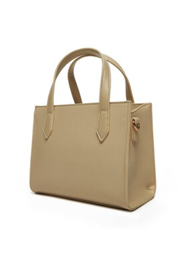 VALENTINO - Valentino Torebka Divina VBS1R415G Beżowy. Kolor: beżowy. Materiał: skórzane