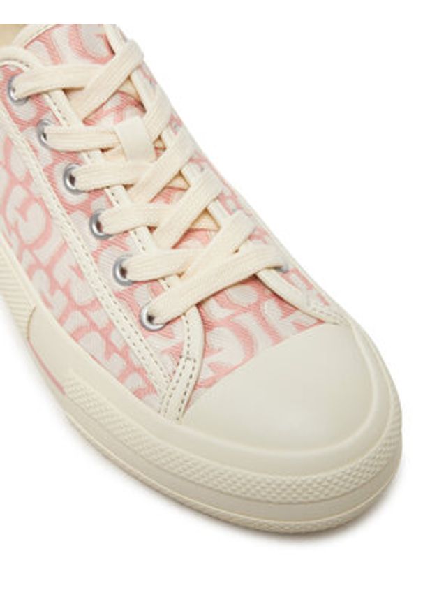 Guess Trampki FLPCAR FAL12 Różowy. Kolor: różowy. Materiał: materiał