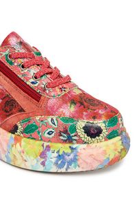 Laura Vita Sneakersy Sodao 51 Czerwony. Kolor: czerwony. Materiał: skóra #4