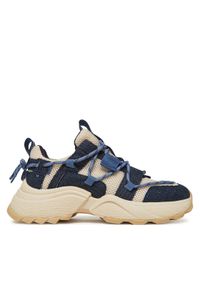 Steve Madden Sneakersy Tazmania SM11002419 Granatowy. Kolor: niebieski. Materiał: materiał