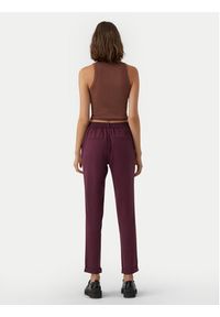 Vero Moda Chinosy Maya 10225280 Fioletowy Regular Fit. Kolor: fioletowy. Materiał: syntetyk, wiskoza #4