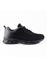 DK - Damskie czarne buty sportowe Dk. Kolor: czarny #2