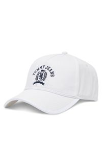Czapka z daszkiem Tommy Jeans. Kolor: kremowy #1