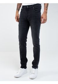 Big-Star - Spodnie jeans męskie czarne Nader 917. Okazja: na co dzień. Stan: obniżony. Kolor: czarny. Styl: casual, klasyczny #6