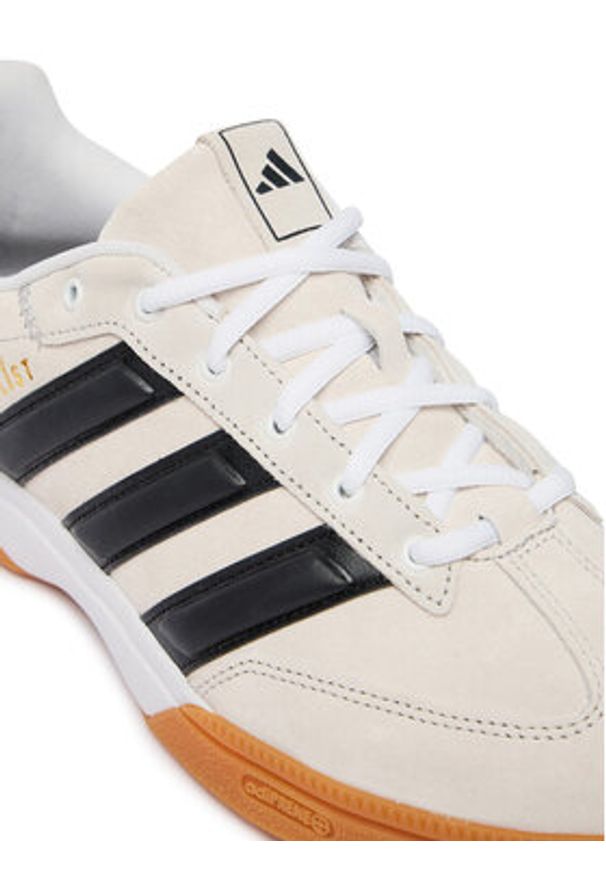 Adidas - adidas Buty halowe Spezialist KJ3729 Szary. Kolor: szary. Materiał: zamsz, skóra