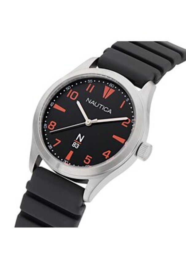 Nautica Zegarek NAPHBS401 Czarny. Kolor: czarny