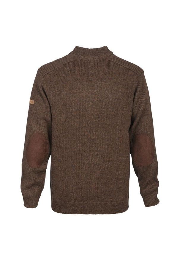 Sweter z zamkiem błyskawicznym PERCUSSION. Kolor: brązowy. Materiał: polar. Sport: outdoor