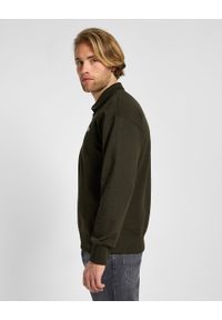 Lee - LEE MĘSKA BLUZA HALF ZIP SWS OLIVE NIGHT 112355752 LL99016192 #5
