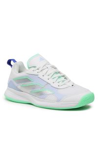 Adidas - adidas Buty Avaflash Low Tennis Shoes HP5272 Biały. Kolor: biały. Materiał: materiał