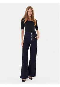 Rinascimento Jeansy CFC0124932003 Granatowy Wide Leg. Kolor: niebieski #5