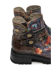 Laura Vita Botki Kouleo 43 Kolorowy. Materiał: skóra. Wzór: kolorowy #6