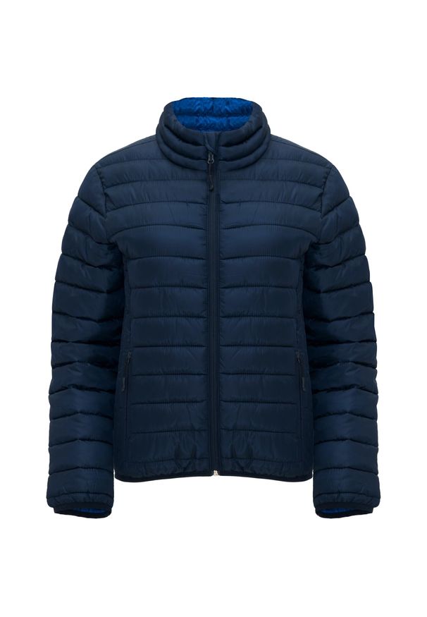 ROLY - Womens/Ladies Finland Slim Padded Jacket. Kolor: niebieski. Materiał: puch. Sport: turystyka piesza