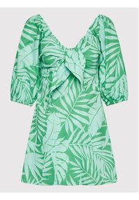 Billabong Sukienka letnia Mystic Beach C3DR36 BIP2 Niebieski Regular Fit. Kolor: niebieski. Materiał: bawełna. Sezon: lato #5