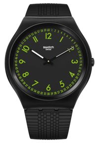 Zegarek Męski SWATCH Brushed Green SS07B108. Materiał: guma, tworzywo sztuczne