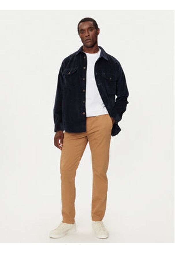 TOMMY HILFIGER - Tommy Hilfiger Koszula MW0MW36855 Granatowy Regular Fit. Kolor: niebieski. Materiał: bawełna