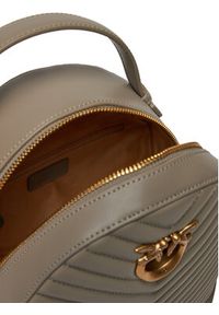 Pinko Plecak Love Click Classic Backpack PE 24 PLTT 102530 A1J2 Khaki. Kolor: brązowy. Materiał: skóra #3