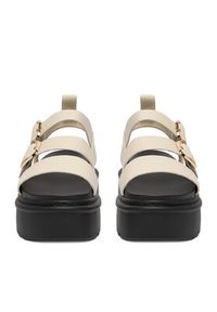 DeeZee Sandały CEO-HY632-1 Écru. Kolor: kremowy. Materiał: materiał #6