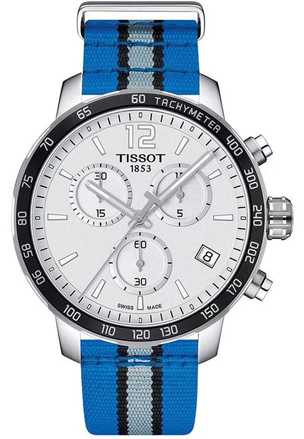 TISSOT - Zegarek Tissot Zegarek Męski Tissot T095.417.17.037.31 Srebrzysty ( 42 mm)