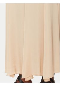ViCOLO Spódnica maxi TD0004 Beżowy Regular Fit. Kolor: beżowy. Materiał: wiskoza
