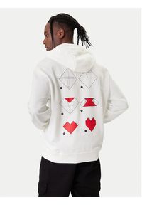 Hugo - HUGO Bluza Dalentinos 50554025 Biały Relaxed Fit. Kolor: biały. Materiał: bawełna #2