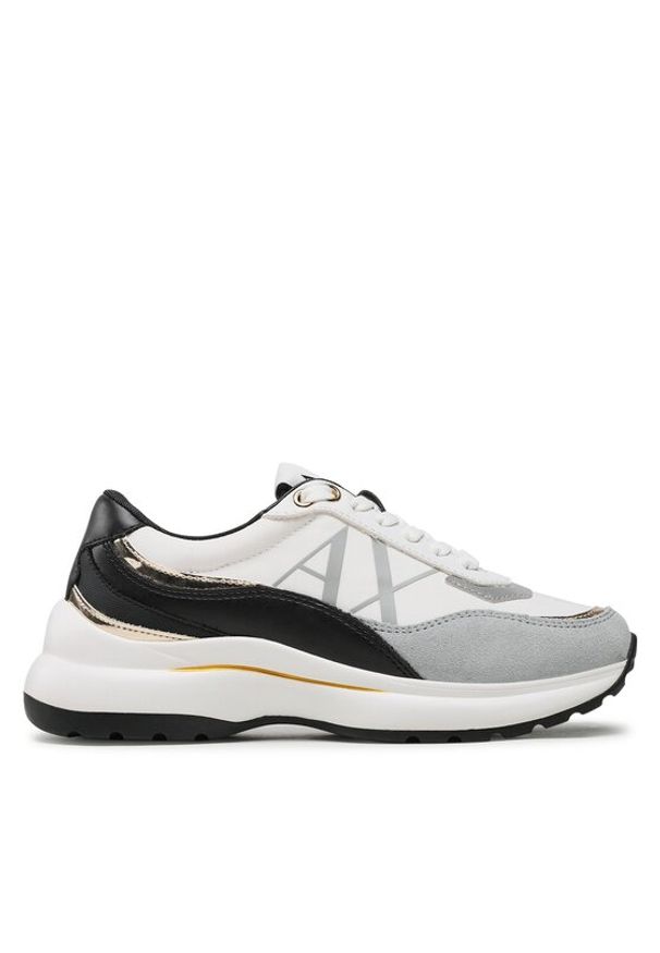 Armani Exchange Sneakersy XDX100 XV577 K685 Biały. Kolor: biały. Materiał: materiał