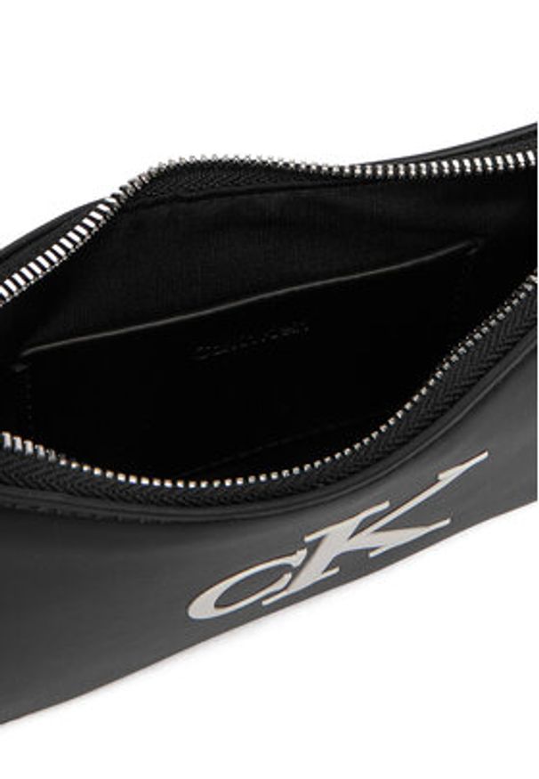 Calvin Klein Torebka Bold Ck Mini Bag LV04F1125G Czarny. Kolor: czarny. Materiał: skórzane