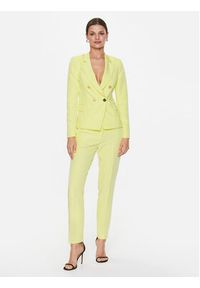 Liu Jo Spodnie materiałowe CA3235 T2200 Żółty Slim Fit. Kolor: żółty. Materiał: syntetyk #4