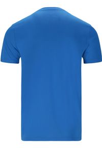 ENDURANCE - Koszulka treningowa męska Endurance Vernon V2 S/S. Kolor: niebieski. Sport: fitness