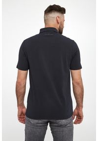 Karl Lagerfeld - Polo męskie z logo KARL LAGERFELD. Typ kołnierza: polo