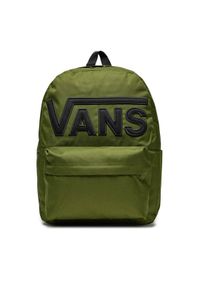 Vans Plecak Old Skool Drop V Backpack VN000H4ZCIB Zielony. Kolor: zielony. Materiał: materiał #1