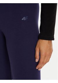 4f - 4F Legginsy 4FWMM00TTIGF195 Granatowy Slim Fit. Kolor: niebieski. Materiał: bawełna #4