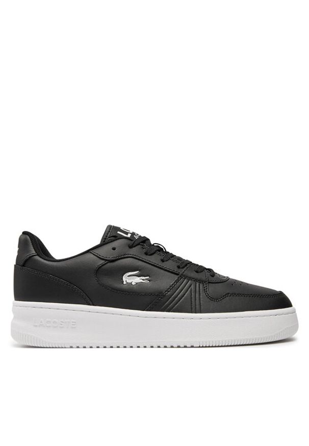 Lacoste Sneakersy 7-48SMA0018 Czarny. Kolor: czarny. Materiał: skóra