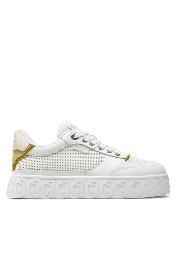 Liu Jo Sneakersy Lovely 04 BA4125 PX246 Biały. Kolor: biały. Materiał: skóra