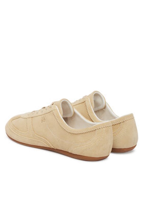 Hugo - HUGO Sneakersy Mystie 50563530 Beżowy. Kolor: beżowy. Materiał: skóra, zamsz