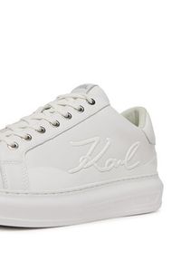 Karl Lagerfeld - KARL LAGERFELD Sneakersy KL52548F Biały. Kolor: biały. Materiał: skóra #6