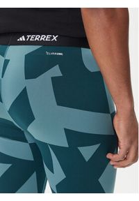 Adidas - adidas Bielizna termoaktywna dolna Multi Synthetic Base Layer JP2757 Zielony Slim Fit. Kolor: zielony. Materiał: syntetyk