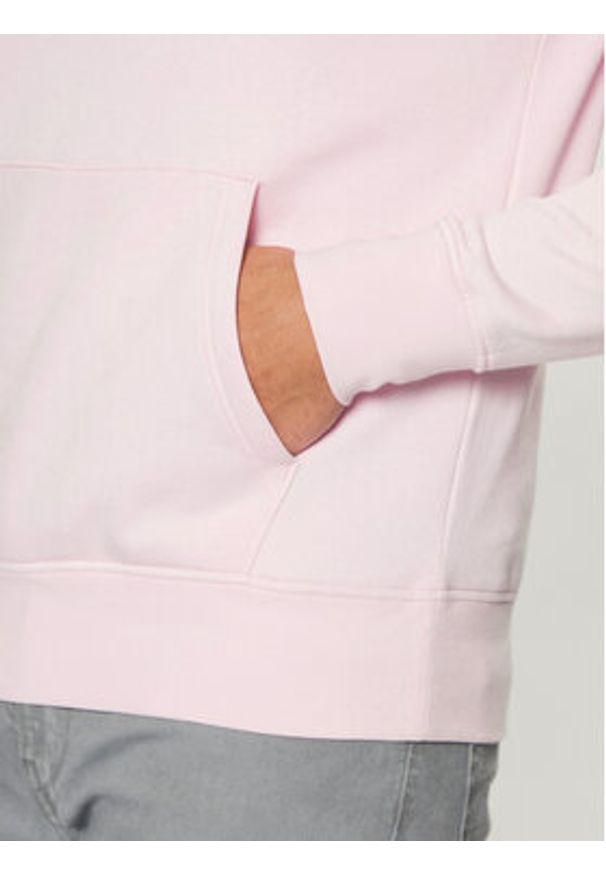 TOMMY HILFIGER - Tommy Hilfiger Bluza Flag Logo MW0MW34266 Różowy Regular Fit. Kolor: różowy. Materiał: bawełna